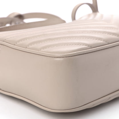 Saint Laurent Calfskin Matelasse Monogram Lou Camera Bag Washed Light Pink 10 of 13