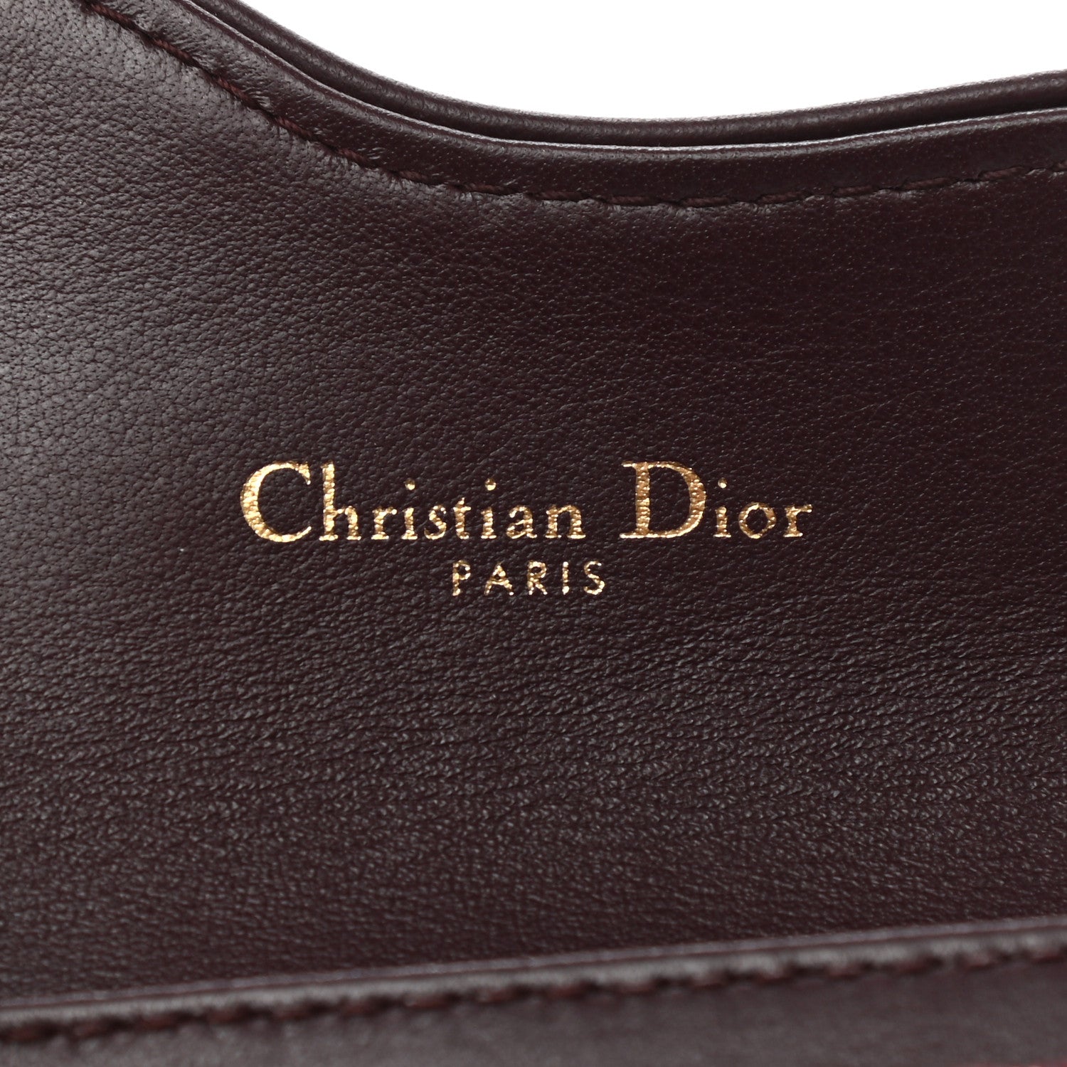 Christian Dior Oblique Saddle Card Holder Bordeaux 6 of 9