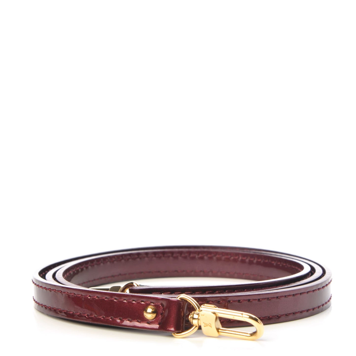 Patent Alma BB Shoulder Strap Rouge Fauviste