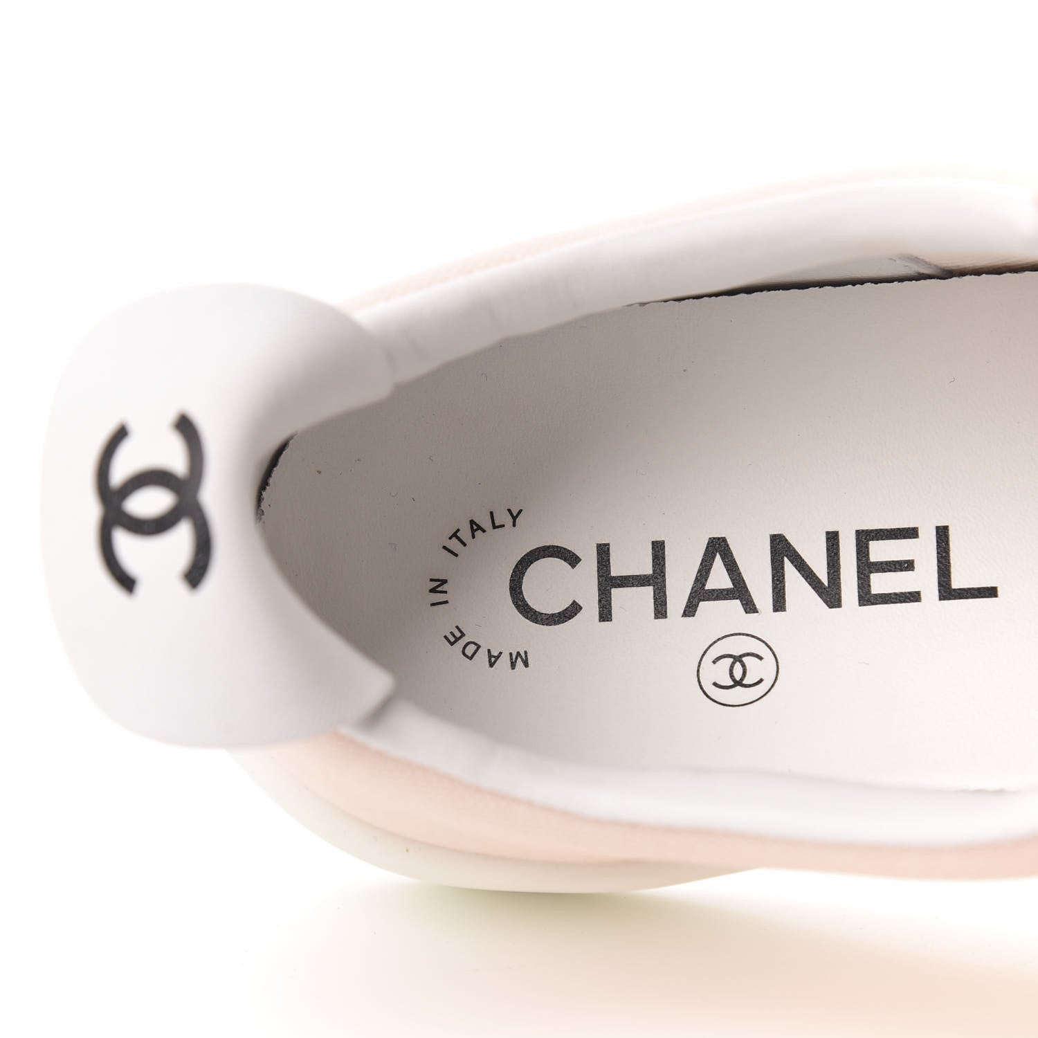 Chanel Canvas Womens Sneakers 36.5 Light Pink 6 of 8