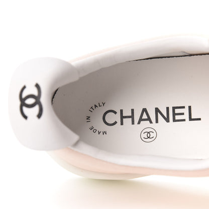 Chanel Canvas Womens Sneakers 36.5 Light Pink 6 of 8