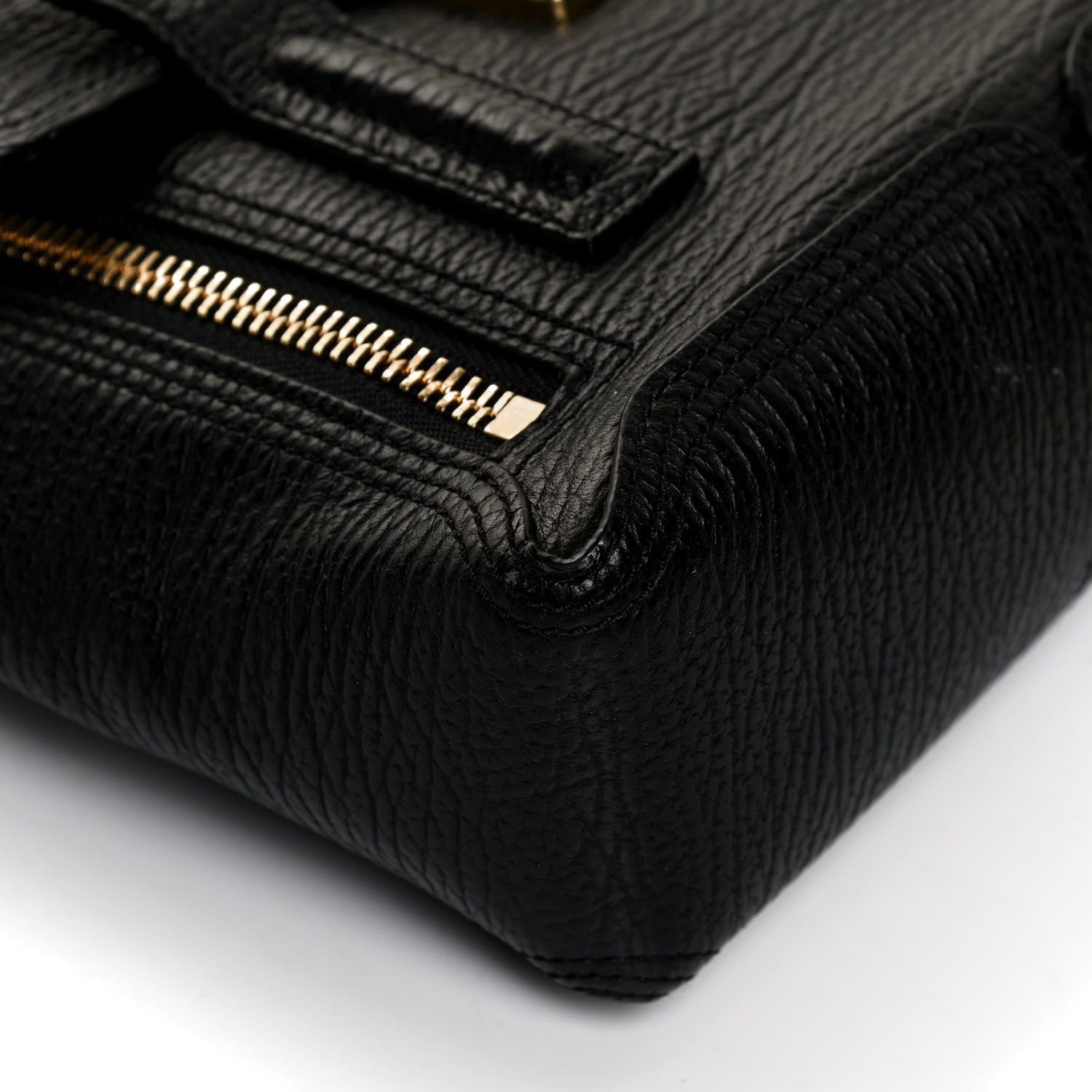 3.1 Phillip Lim Textured Calfskin Mini Pashli Satchel Black 11 of 13