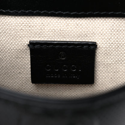 Gucci Calfskin GG Tennis Embossed 2 Detachable Pouch Belt Bag Black 7 of 13