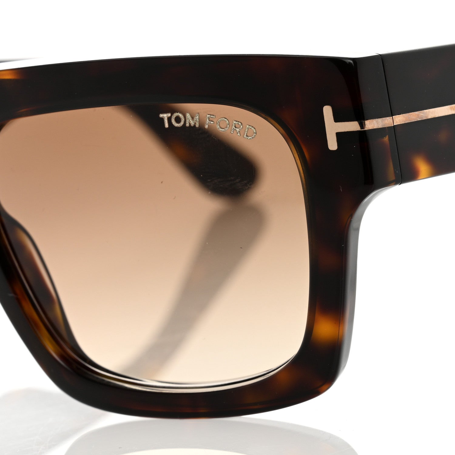 Tom Ford Fausto Sunglasses TF711 Tortoise 7 of 9
