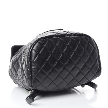 Chanel Lambskin Quilted Small Urban Spirit Backpack Black 4 of 10