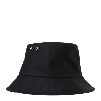 Christian Dior Polyester Cotton Oblique Teddy-D Brim Bucket Hat 57 Black 1 of 9