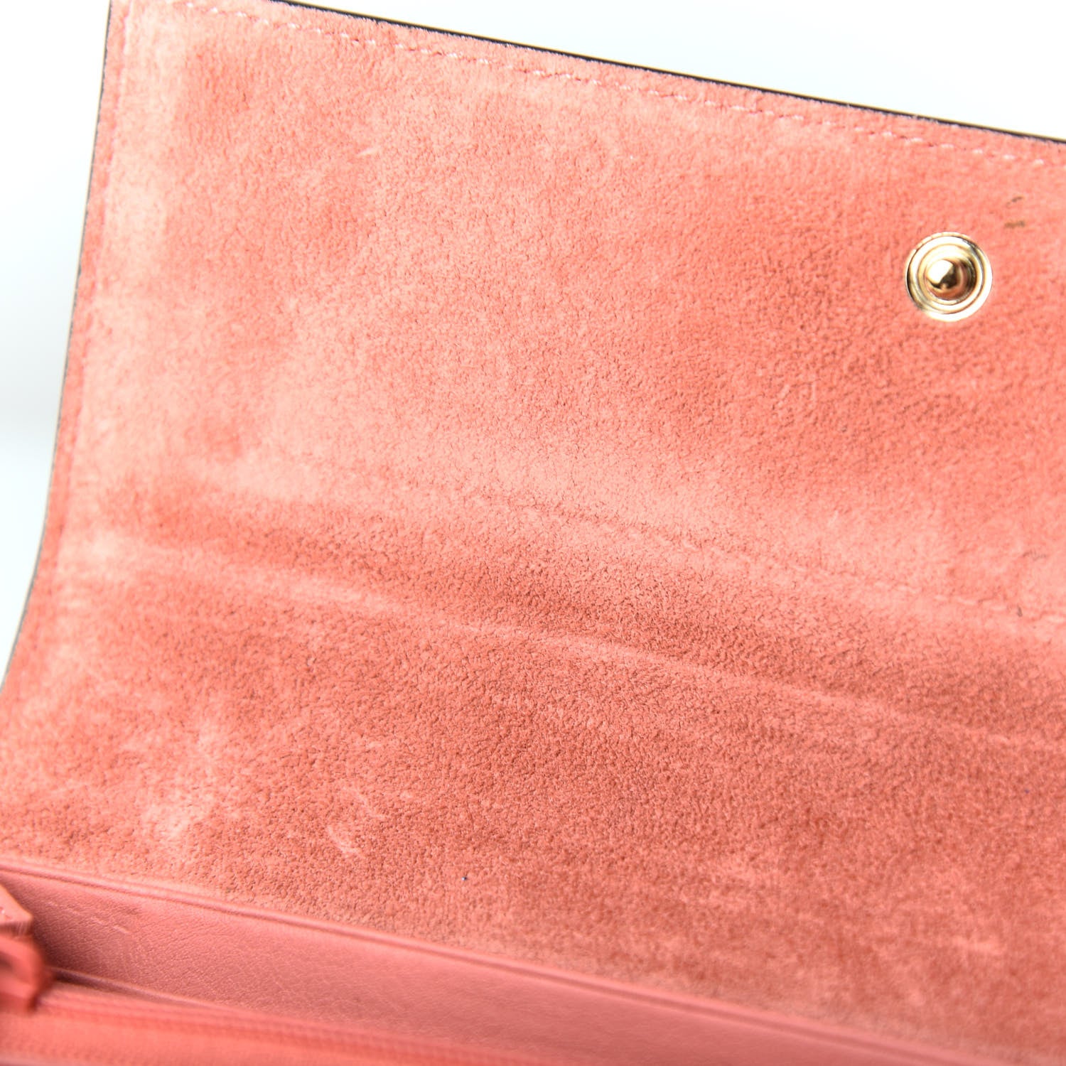 Gucci Patent Microguccisima Lovely Heart Continental Wallet Peonia Flower 8 of 8
