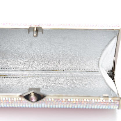 Judith Leiber Swarovski Crystal Minaudière Clutch Pink 11 of 12