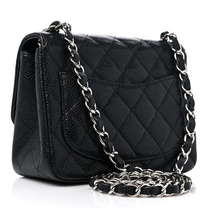 Chanel Caviar Quilted Mini Square Flap Black 3 of 9
