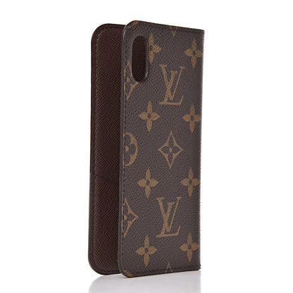 Louis Vuitton Monogram iPhone X Folio Case 3 of 6