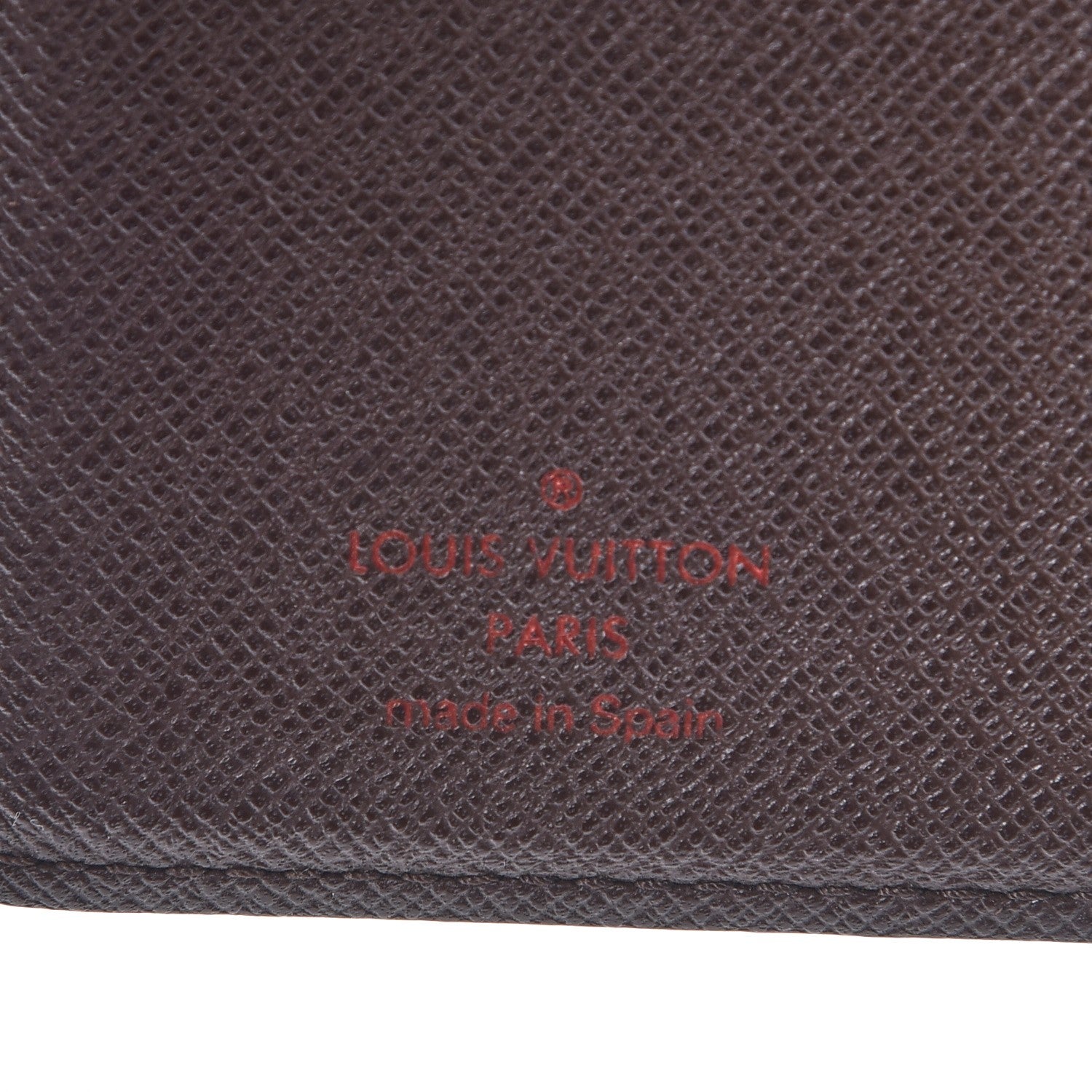 Louis Vuitton Damier Ebene Small Ring Agenda Cover 6 of 7