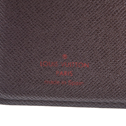 Louis Vuitton Damier Ebene Small Ring Agenda Cover 6 of 7