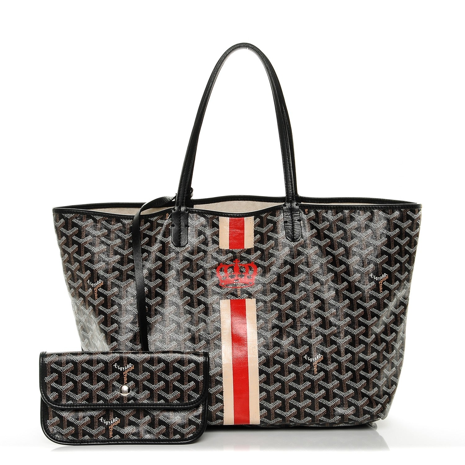 Goyard Goyardine Saint Louis PM Black 1 of 6