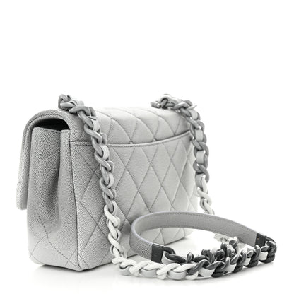 Chanel Shaded Caviar Quilted My Everything Flap Dark Grey Light Grey 3 of 10