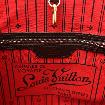 Louis Vuitton Damier Ebene Neverfull MM 6 of 10