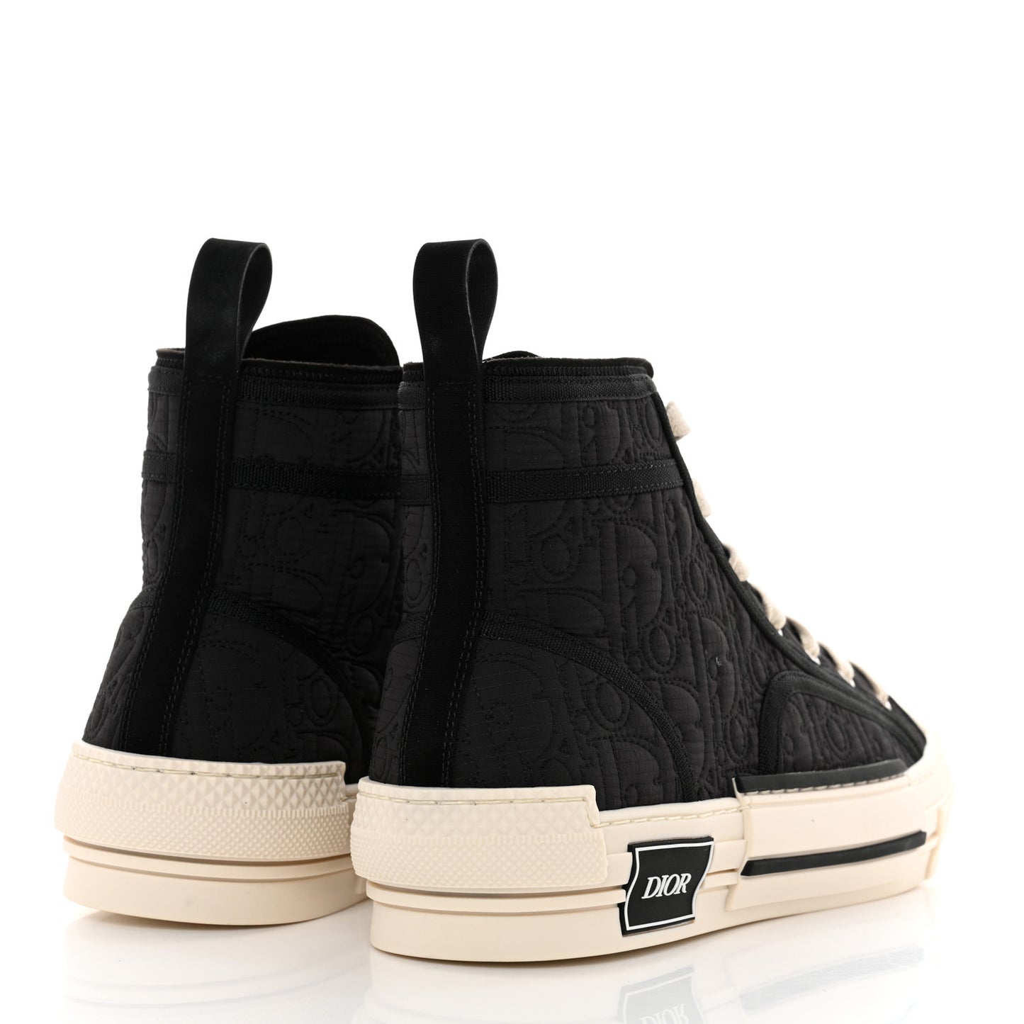 Oblique Kumo Mens B23 High Top Sneakers 42 Black Beige