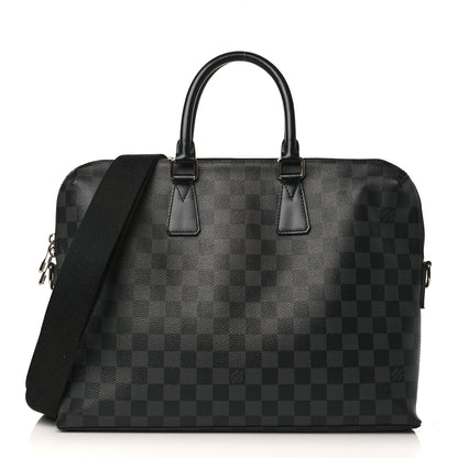 Louis Vuitton Damier Graphite Porte-Documents Jour 1 of 9