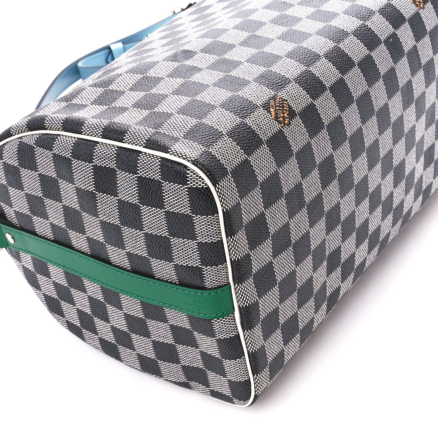 Louis Vuitton Damier Speedy Bandouliere 30 Black White 8 of 9