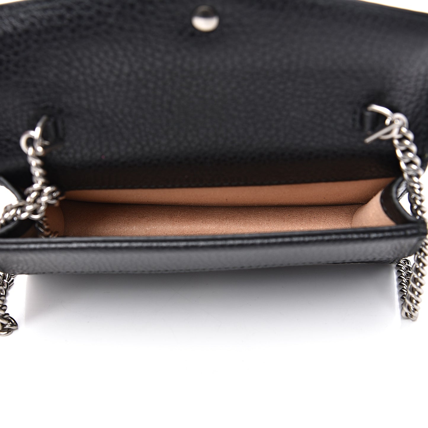 Calfskin Super Mini Dionysus Shoulder Bag Black