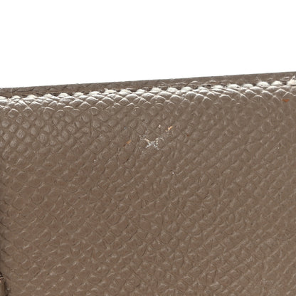 Hermes Epsom Bearn Compact Wallet Etoupe 9 of 10