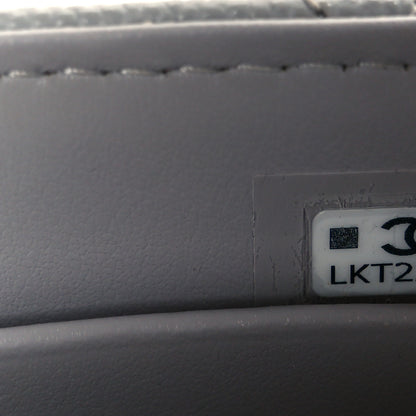 Chanel Caviar Quilted Nano Coco Handle Clutch With Chain Grey 8 of 11