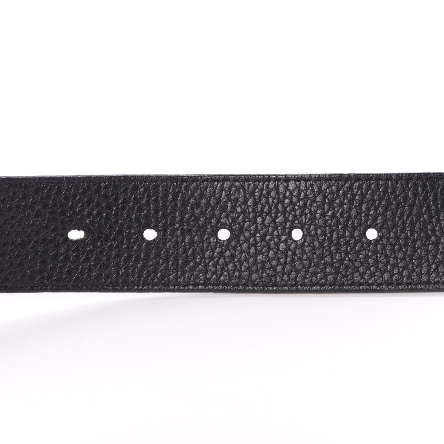 Taurillon Calfskin 30mm LV Initiales Reversible Belt 90 36 Black