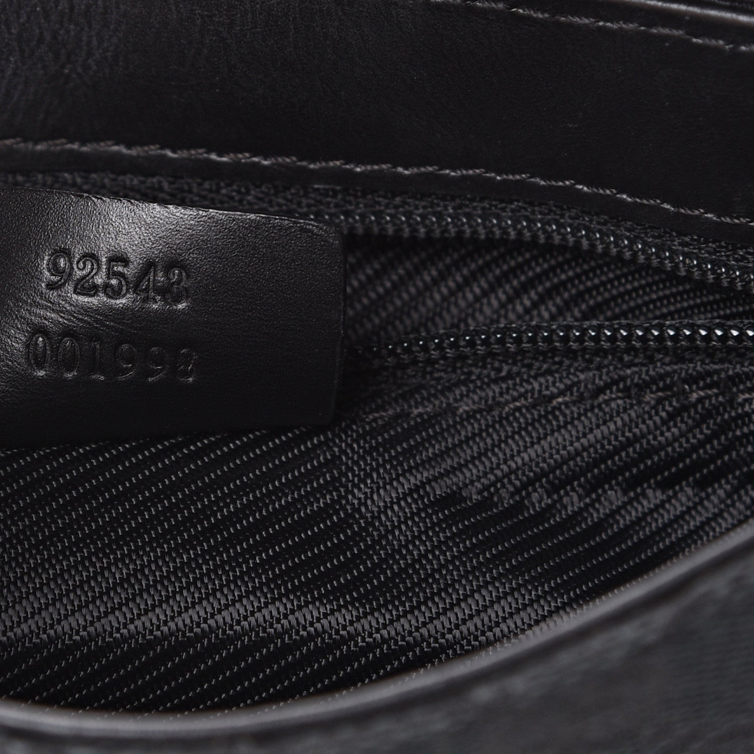 Gucci GG Monogram Web Flight Belt Bag Black 6 of 15