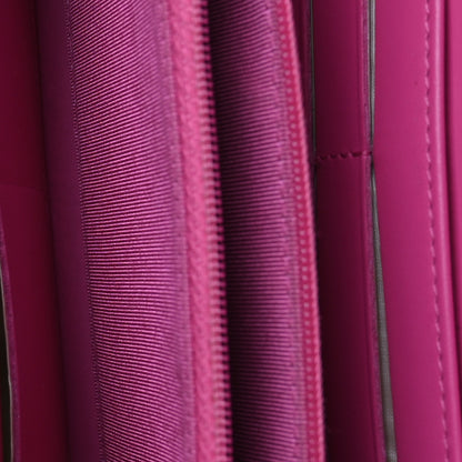 Chanel Caviar Quilted Large Gusset Zip Around Wallet Pink 5 of 9