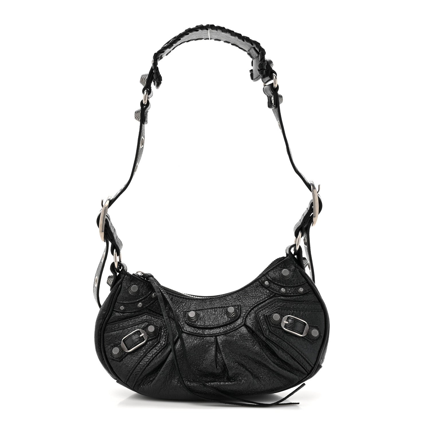 Balenciaga Agneau Arena Le Cagole Shoulder Bag XS Black 1 of 10