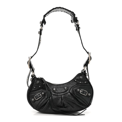 Balenciaga Agneau Arena Le Cagole Shoulder Bag XS Black 1 of 10