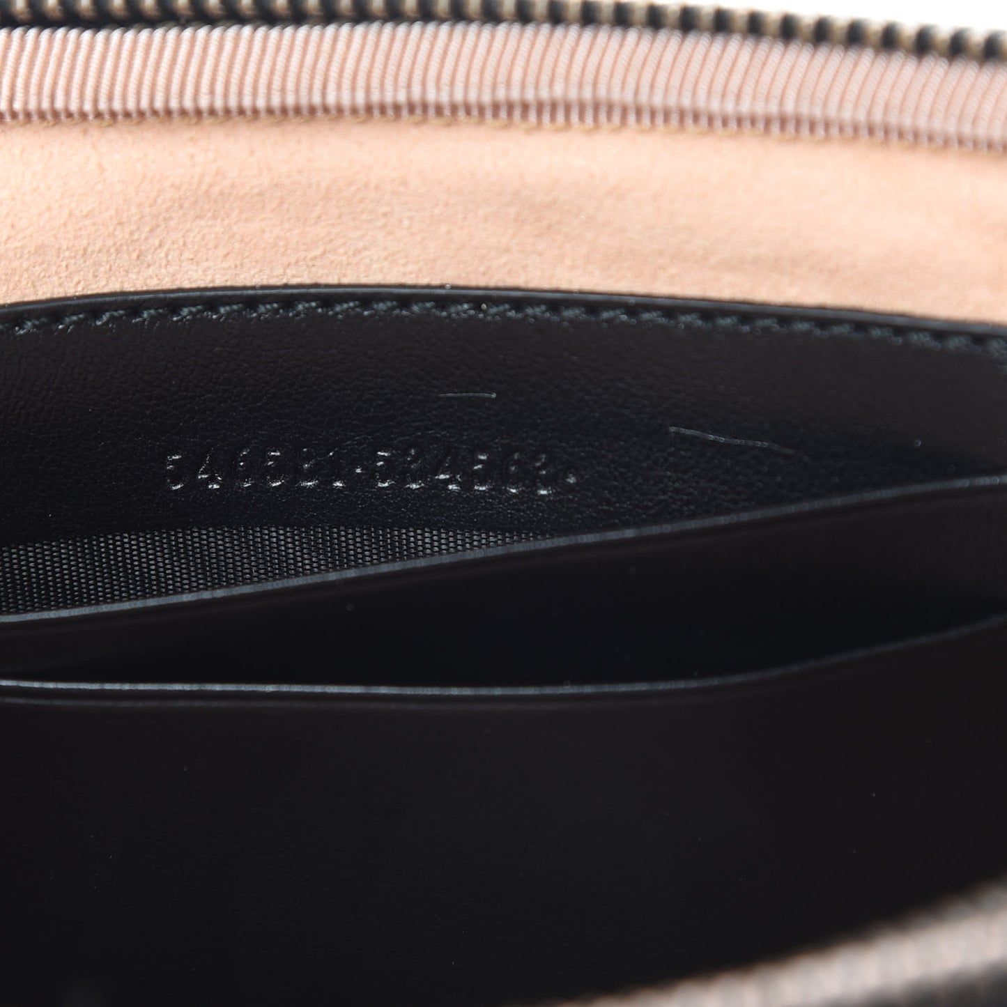 Calfskin Matelasse Mini GG Marmont Chain Crossbody Bag Black