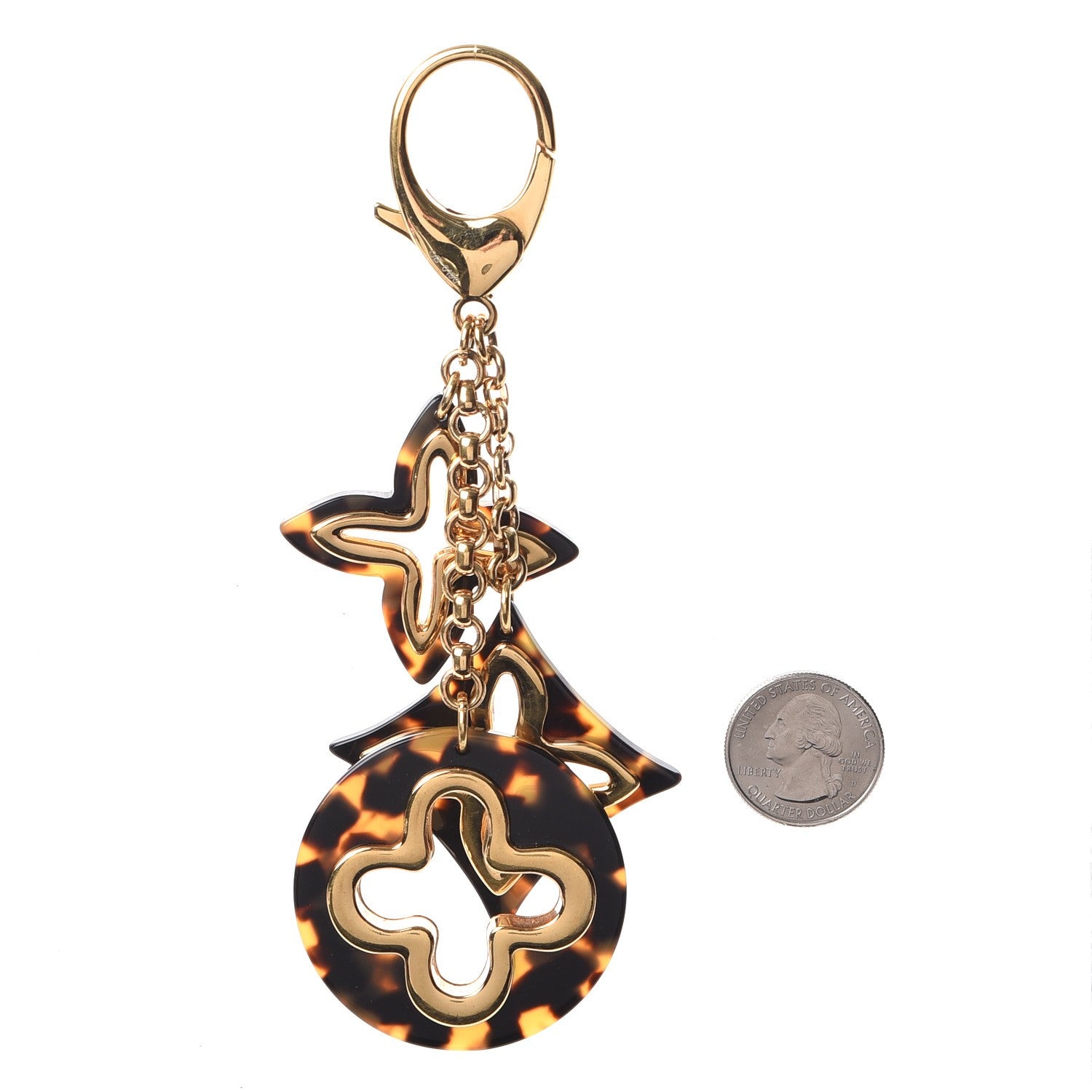 Louis Vuitton Insolence Bag Charm Ecaille 2 of 4