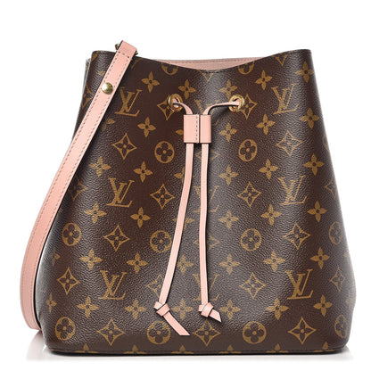 Louis Vuitton Monogram Neonoe MM Rose Poudre 1 of 15