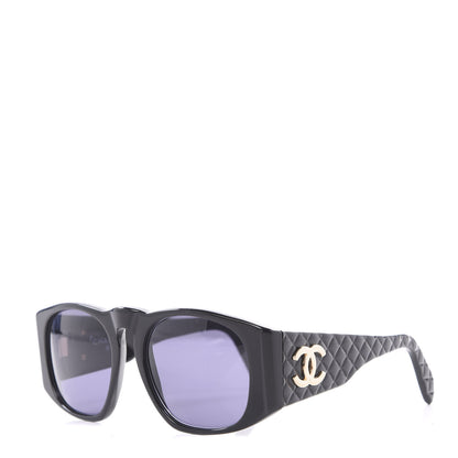 Chanel Quilted Sunglasses 01450 Black 1 of 6