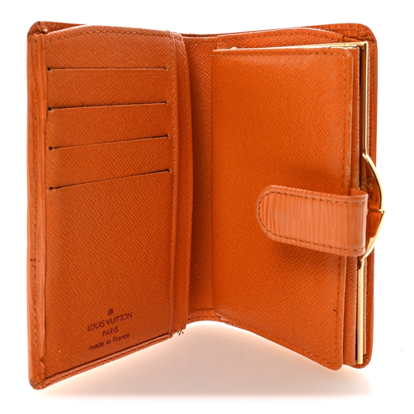 Epi French Purse Wallet Mandarin