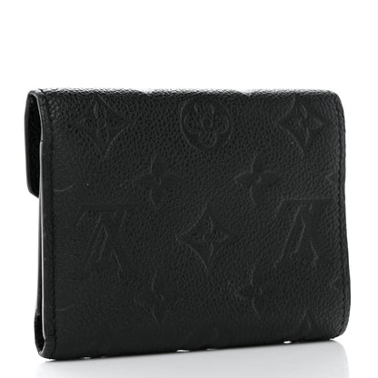 Louis Vuitton Empreinte Victorine Wallet Black 3 of 7