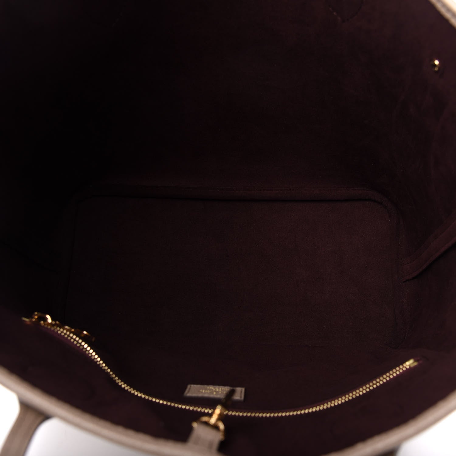 Louis Vuitton Empreinte Monogram Giant Neverfull MM Tourterelle 4 of 7