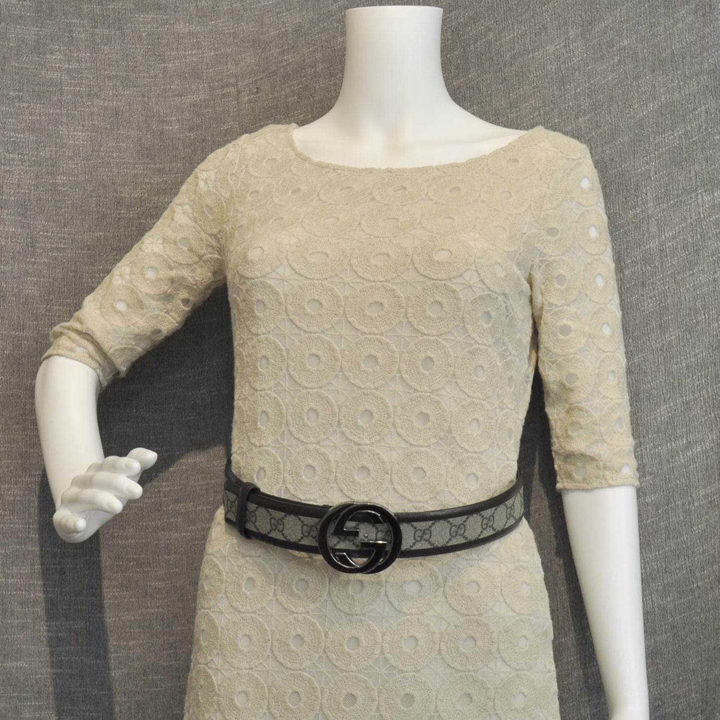 Monogram Interlocking G Belt 80 32