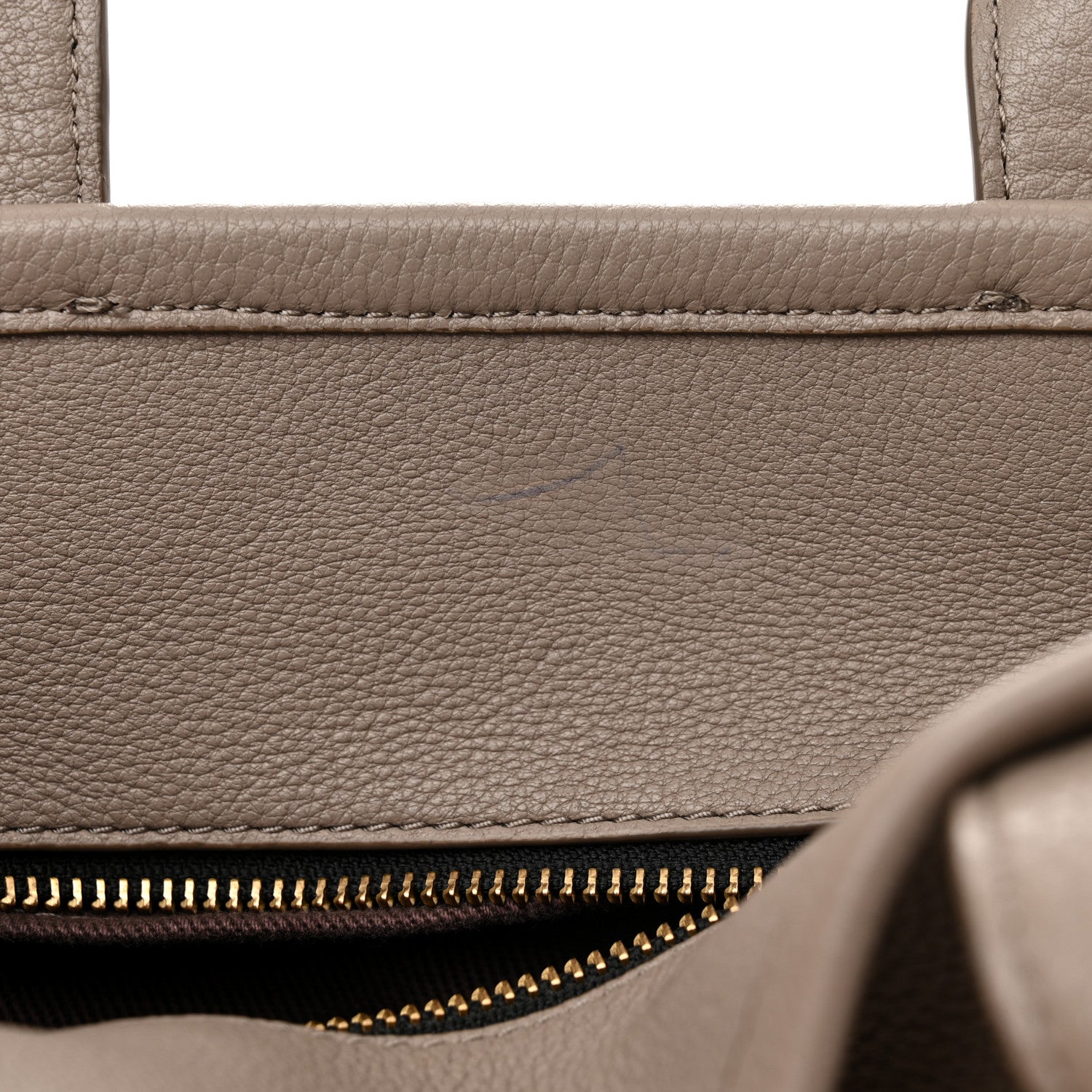 Marc Jacobs Grained Calfskin Small The Tote Bag Cement 12 of 13