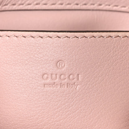 Gucci Roxy Calfskin Web Mini Blondie Shoulder Bag Powder Pink 6 of 10