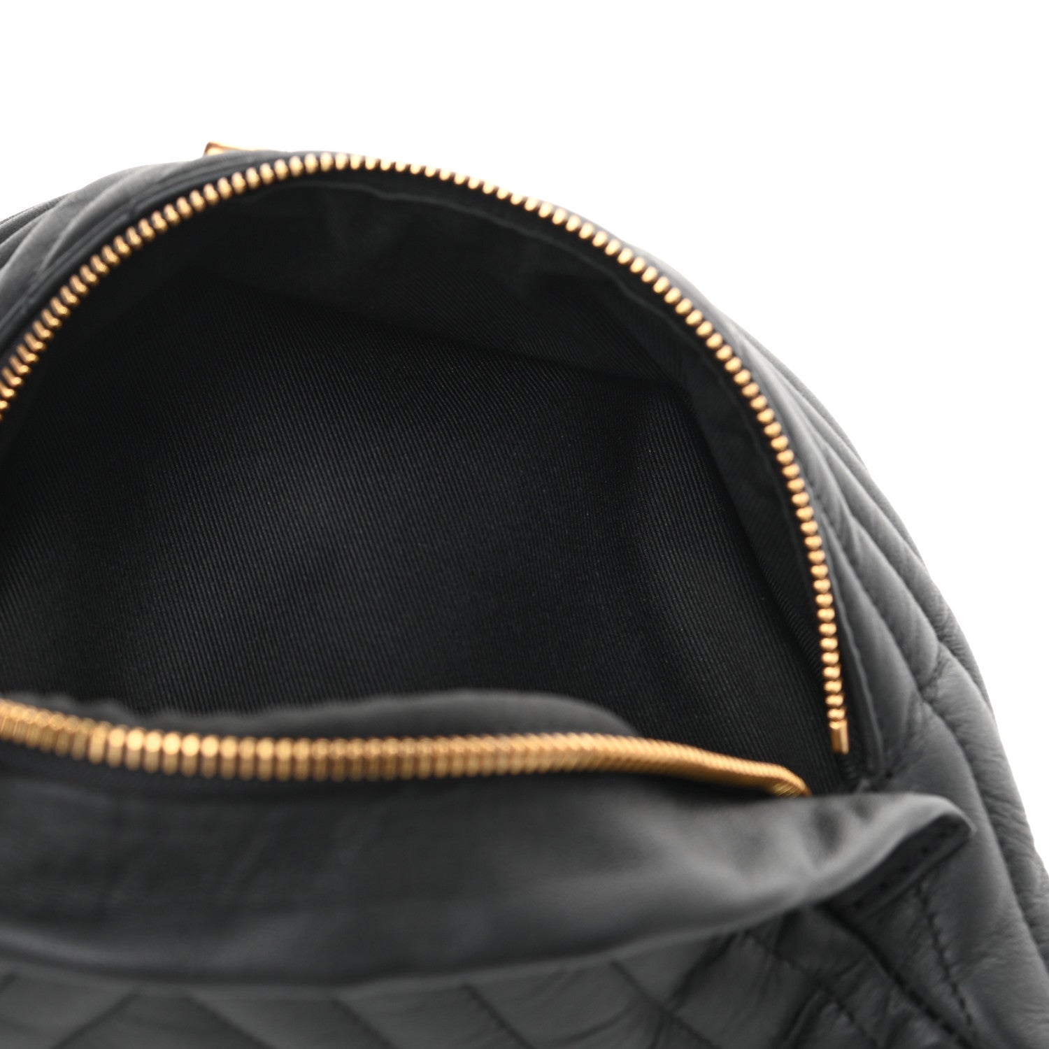Louis Vuitton Calfskin Quilted New Wave Bumbag Black 5 of 11