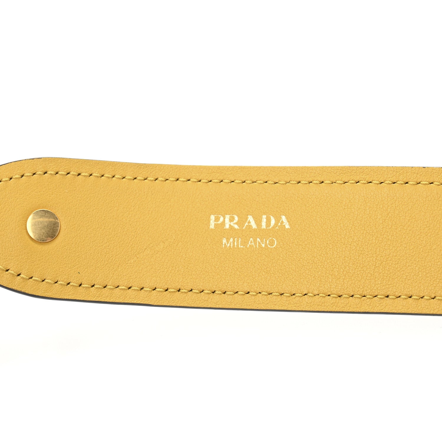Prada Saffiano Palm Tree Print Shoulder Strap Black 4 of 6