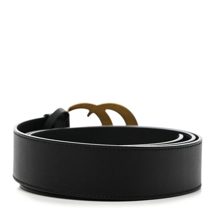 Gucci Moon Calfskin Double G 40mm Belt 105 42 Black 2 of 7