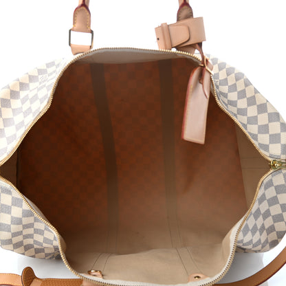 Louis Vuitton Damier Azur Keepall Bandouliere 55 4 of 9