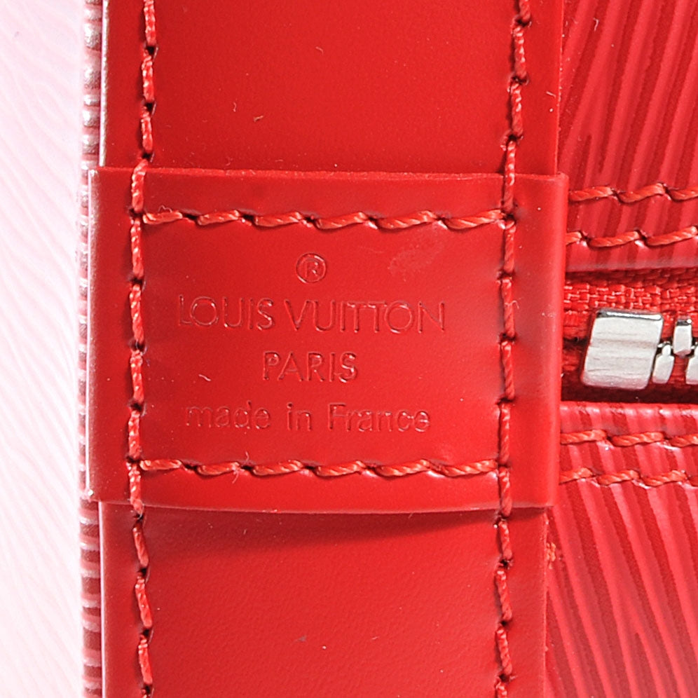 Louis Vuitton Epi Alma Red 7 of 7