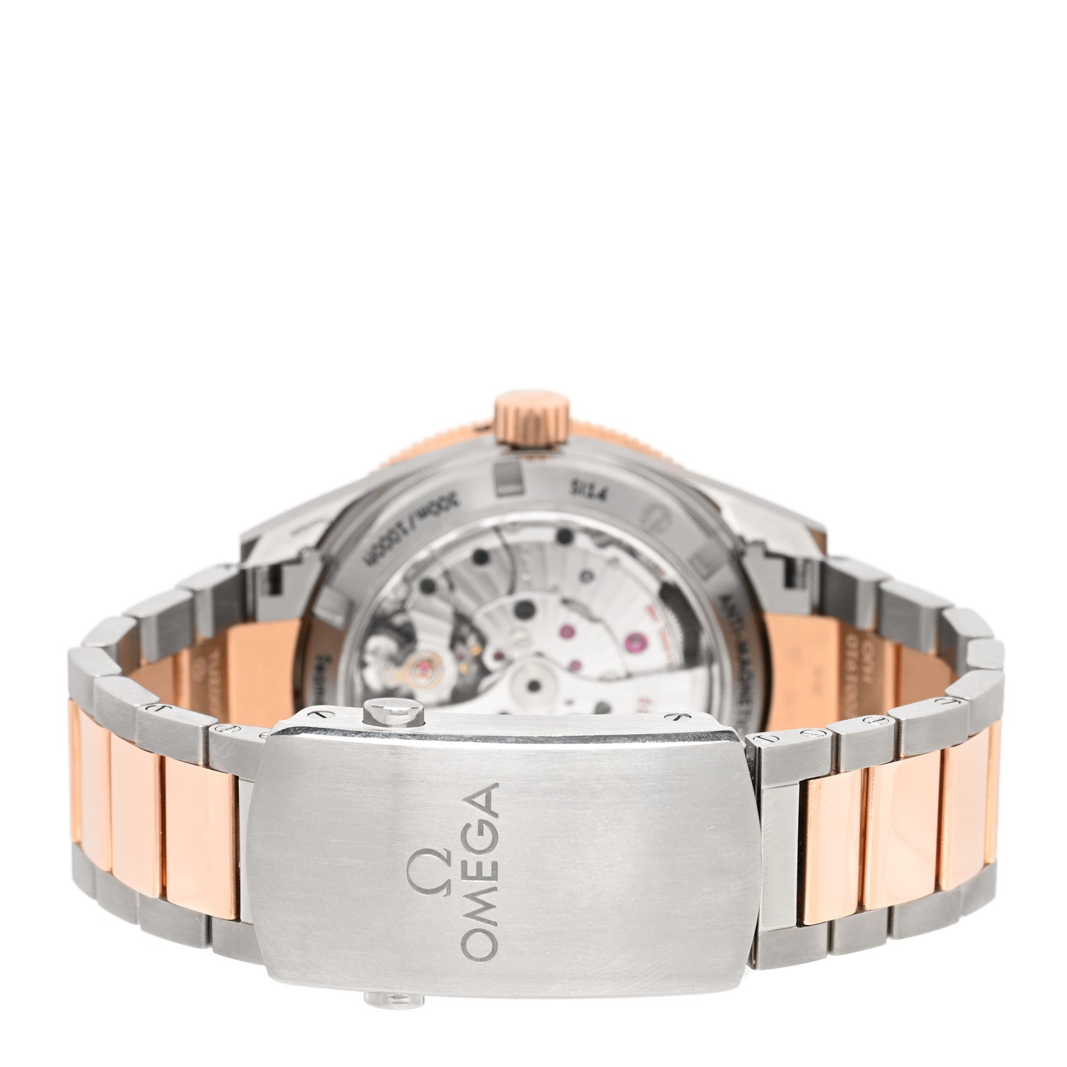 Omega Titanium 18K Rose Gold 41mm 300 Seamaster Master Co-Axial Chronometer Automatic Watch Blue 233.60.41.21.03.001 3 of 5