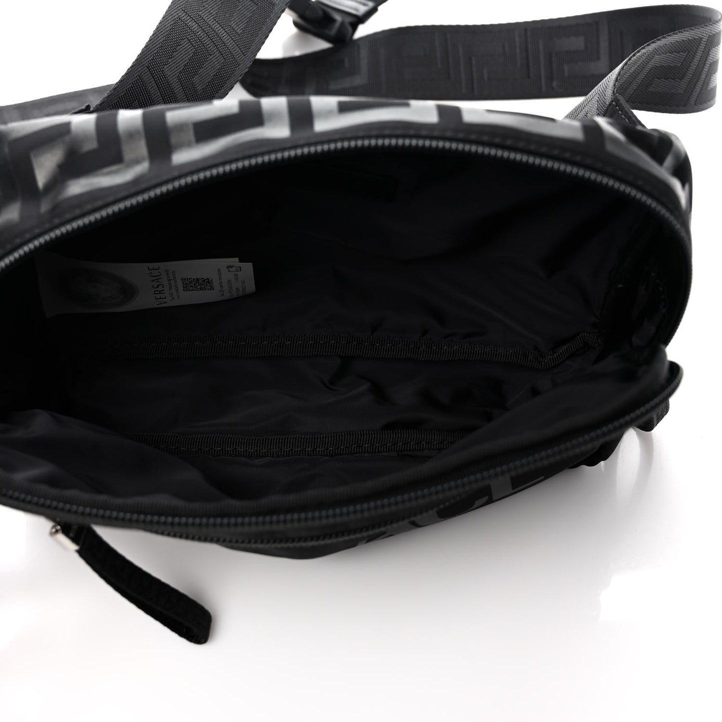 Nylon Logo Belt Bag Black