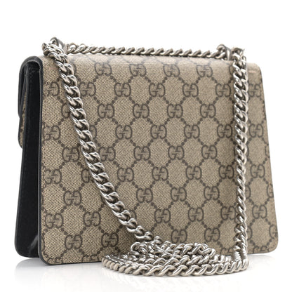 Gucci GG Supreme Monogram Mini Dionysus Shoulder Bag Black 3 of 14