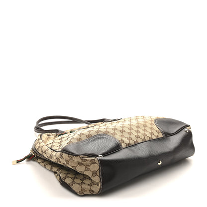 Gucci Monogram Large Princy Duffle Bag Dark Brown 4 of 10