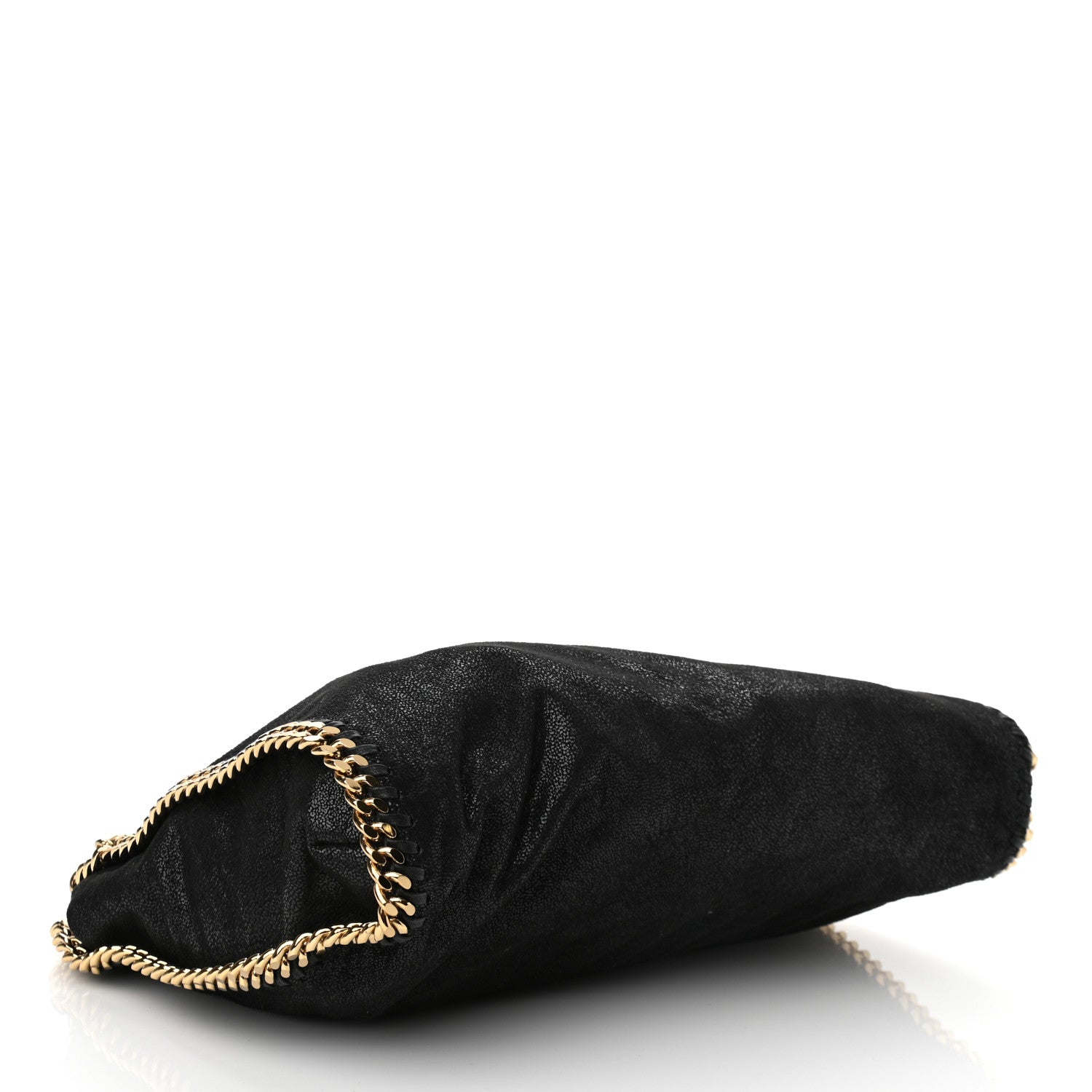 Stella McCartney Shaggy Deer Falabella Fold Over Tote Black 4 of 10